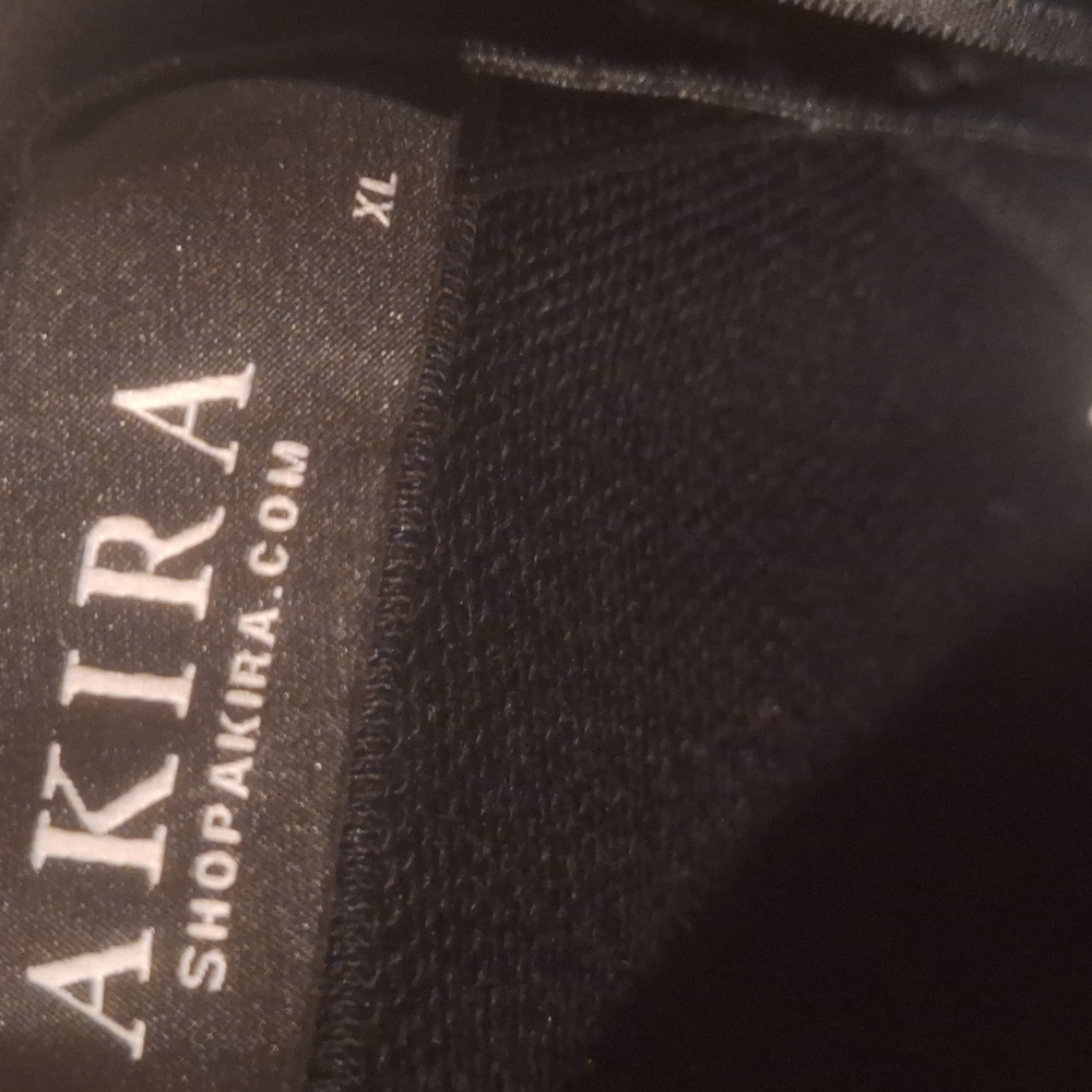 AKIRA Black and White Patchwork Jumpsuit - Picture 10 of 10